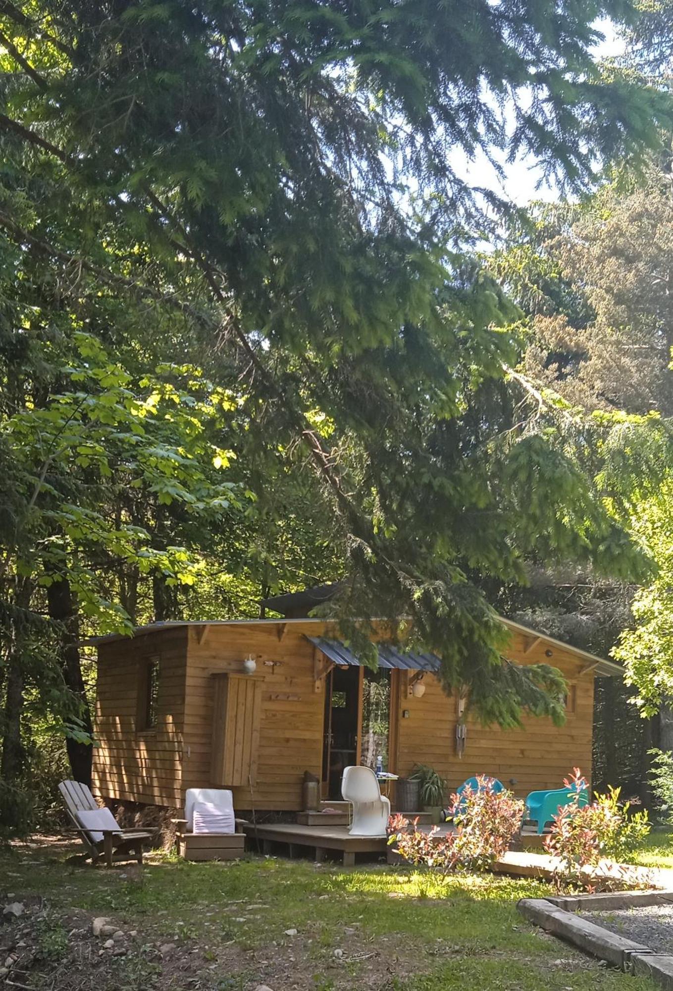 Chalet Libellule Domaine De La Mamounette Champclause 외부 사진