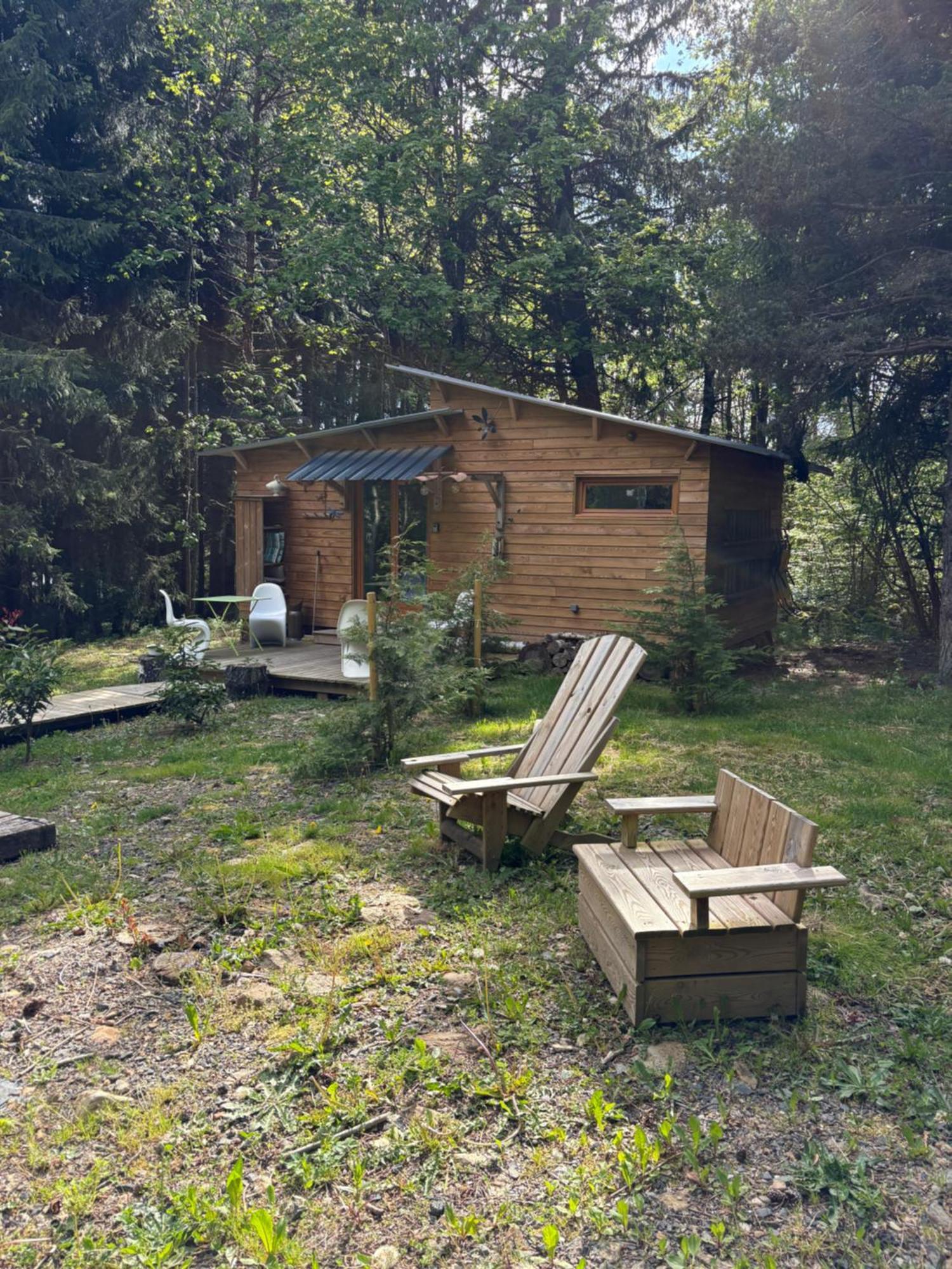 Chalet Libellule Domaine De La Mamounette Champclause 외부 사진